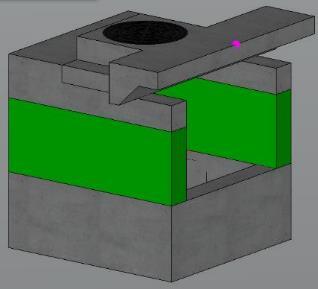 Subsurface Node Creation When a Subsurface node is placed, the 3D top and bottom cells are merged. Including an extrusion in middle to vary the height.