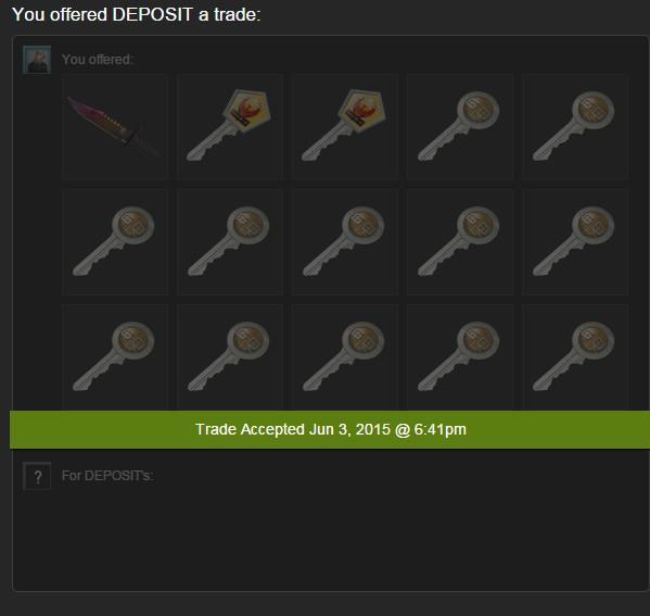For example I bought a M9 Fade for $250 they regularly go for $340+ Then I went on CSGOfast.