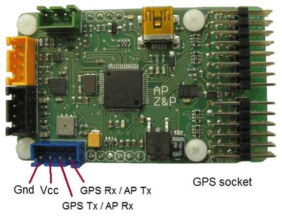 GPS Connection Using the OSD -Autopilot set it is advisable to switch the GPS connector from the OSD board into connector on autopilot PCB.