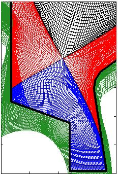 Experiments are modeled using the 3D -Eirene code The -Eirene code 1 3D fluid plasma model () coupled to kinetic