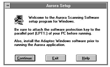 7. In the dialog box that appears enter a:\setup (or b:\setup depending on the designation of