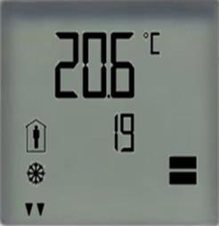 Text OFF displayed with current time (deluxe) temperature (standard) (Parameter setting: Return to previous level. ESC) Large Digits: Display of input or parameter value.