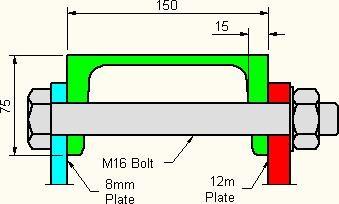 M16 Structural High Strength Bolt