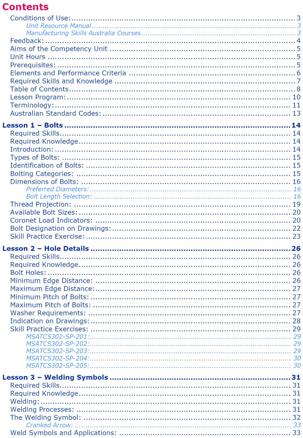 Table of Contents 1 st