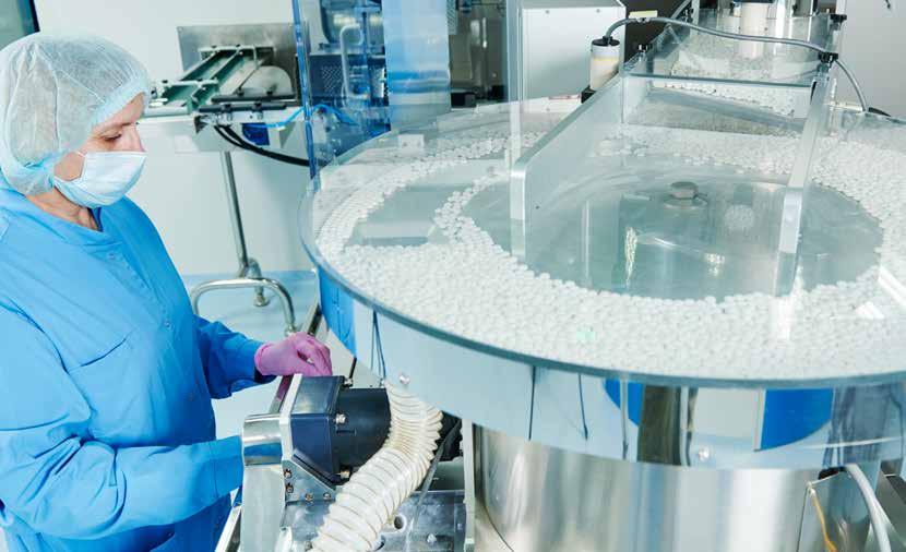 Cleaner, safer and sustainable 02 Innovative FIBC programme for premium pharma clean packaging The biggest challenge for the pharmaceutical industry is