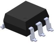 4V maximum Guaranteed on/off threshold hysteresis Wide supply voltage capability, compatible with all popular logic systems High isolation voltage between input and output (Viso=5000 V rms ) Compact