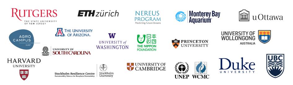 Nereus Program -Predicting Future Oceans- Biodiversity 17 leading institutions 22 Professors as Principal Investigators