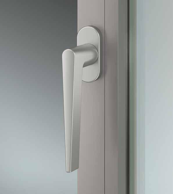 Window handles for narrow profiles, surface-mounted roses 34... 09030 oval rose surface-mounted 27 69,5 62 43 116 10 handle 34 1005 34.