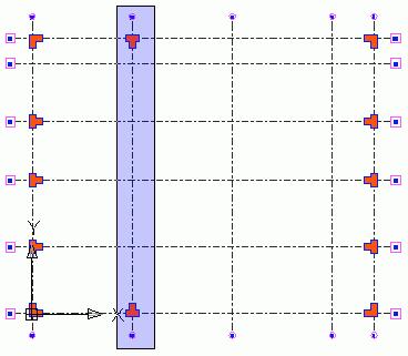 Next, copy the D21' and D17 columns at the E21' and E17 intersections. 1. Select the D21 and D17 columns. Figure 26: Selecting the D21 and D17 columns 2.