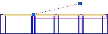 Step 3: Adjust the slope position relative to the lower level By default, the ramp surface position is defined relative to the upper level.
