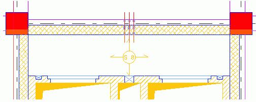 Figure 128: Created opening Use the AutoCAD View toolbar to view the beam