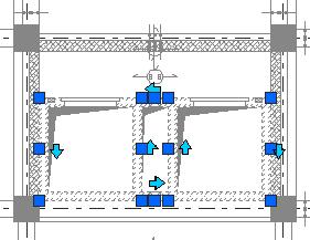 Step 7: Copy elevator elements to the Ground Level Before starting, on the AutoCAD View toolbar, click for a plan view. 1.