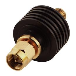 Coaxial SMA Fixed Attenuator 50Ω 2W 7dB DC to 6000 MHz Maximum Ratings Operating Temperature -45 C to 100 C Storage Temperature -55 C to 100 C Permanent damage may occur if any of these limits are