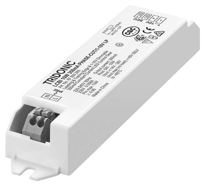 Uconverter CBI W 1/3/ ma phase-cut/1 V lp BASIC series Product description Dimmable built-in ED Driver Constant current Output current 1, 3 or ma Max.