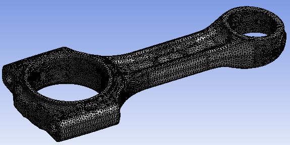 The main objective is to develop shape optimization model of connecting rod. 2.