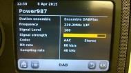 terrestrial coverage to be gained by switching to DAB+ about2db Reminded participants of the