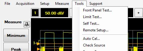 2 Using the 8990B Calibration Calibration sets the gain of each RF input channel and wideband power sensor combination.