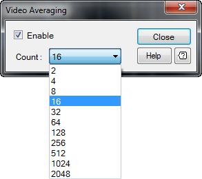 2 Using the 8990B Figure 2-34 Averaging count selection on the Averaging dialog 5 Select the