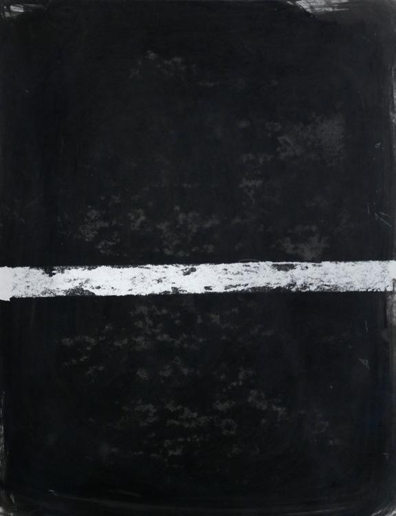 César Arrachage, 1961 Ink on cardboard Framed Dimensions: 30.