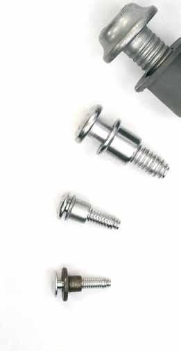 By increasing the diameter or the grade of material, the shear strength of the fastener can be increased.