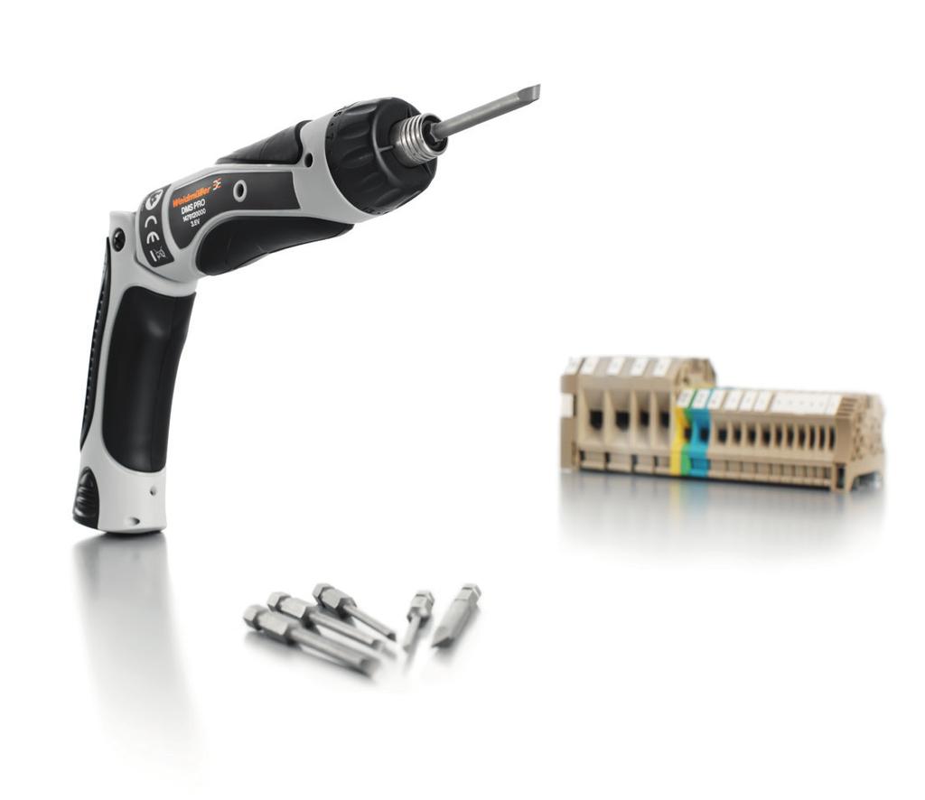 Introduction Electric screwdrivers Easy handling The DMS Pro, with its