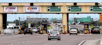schedule Toll plazas usually are located on the mainline and at
