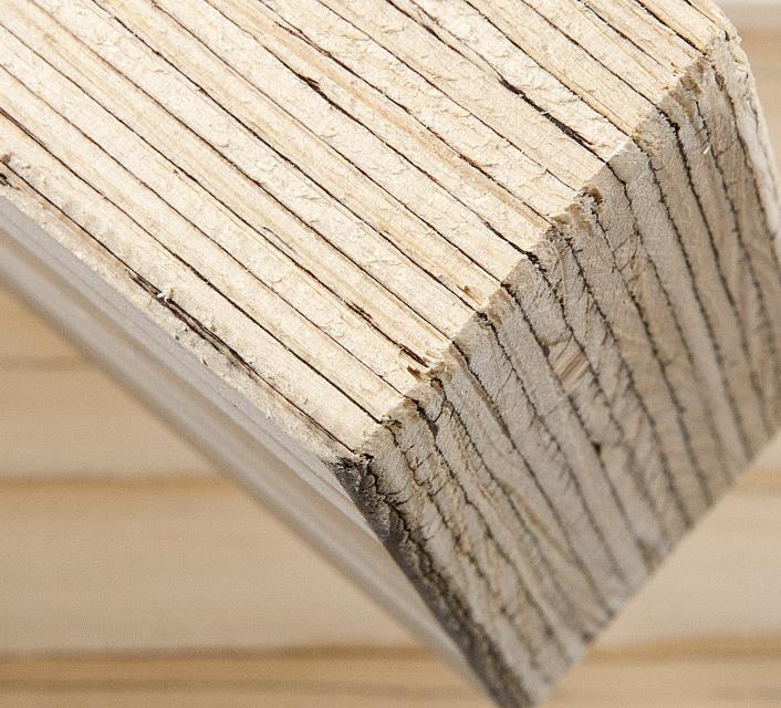 LVL (Laminated Veneer Lumber) An engineered wood product in which