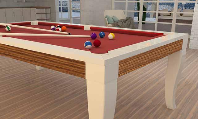 19 Pool Table M 4 Many years of experience in manufacturing and assembly of pool tables