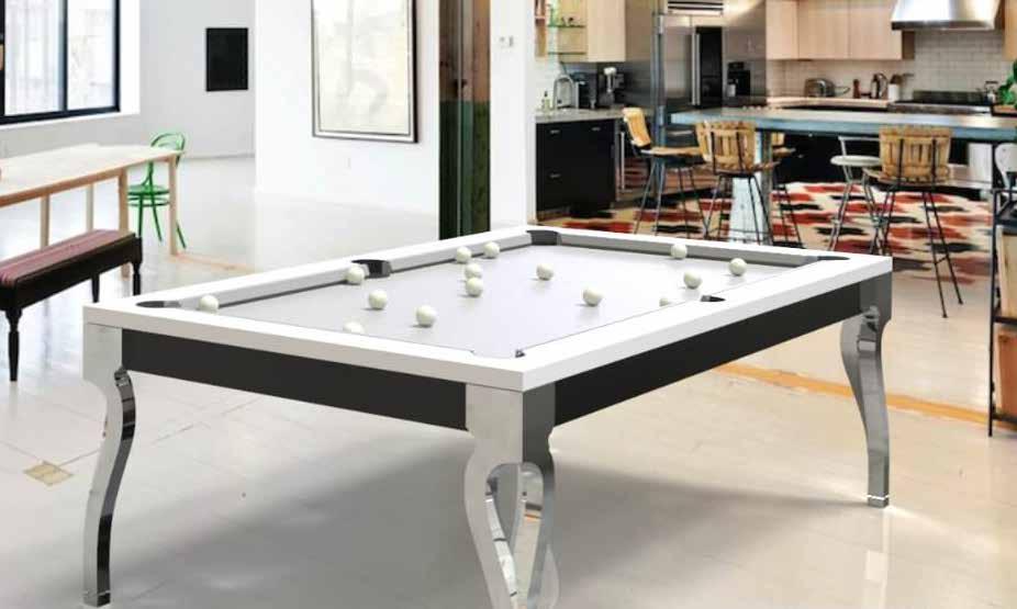 43 Pool Table M 11 Many years of experience in manufacturing and assembly of pool tables