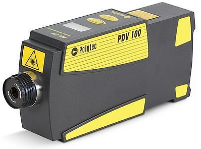 2.4 Laser vibrometry, PDV-100 The PDV-100, seen in figure 9a, is the laser vibrometers that is tested and used in this thesis. It uses Doppler shift to measure velocity of a vibrating object.