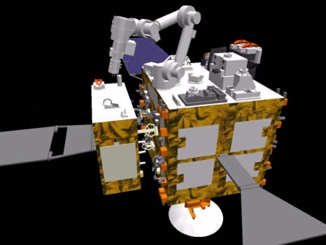 ETS- VII s Satellite Servicing DemonstraGon Tele- operagon of the onboard robot arm