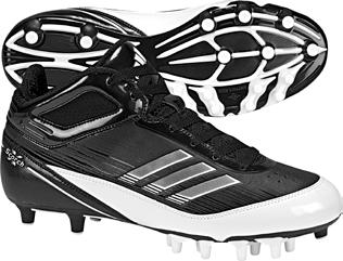 Cleats FOOTBALL thrill cleats 5-Star The lightest and fastest shoe in the game. At sub-7oz., there is no doubt you will be burnin the competition with every step.