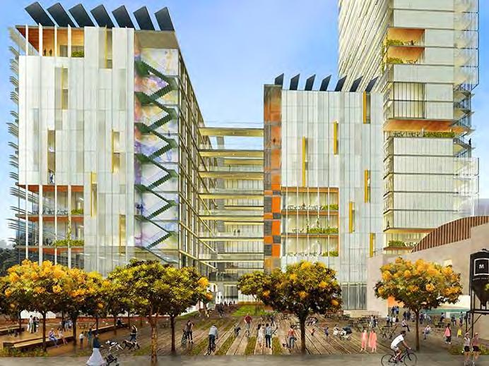 Maker s Quarter 1 million SF of creative office More than 800 residential units 145K SF