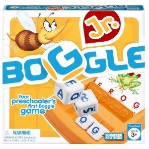 Boggle Jr The prelude to Boggle one of the best learning games for older kids is Boggle Junior, in which players link pictures to letters and words.