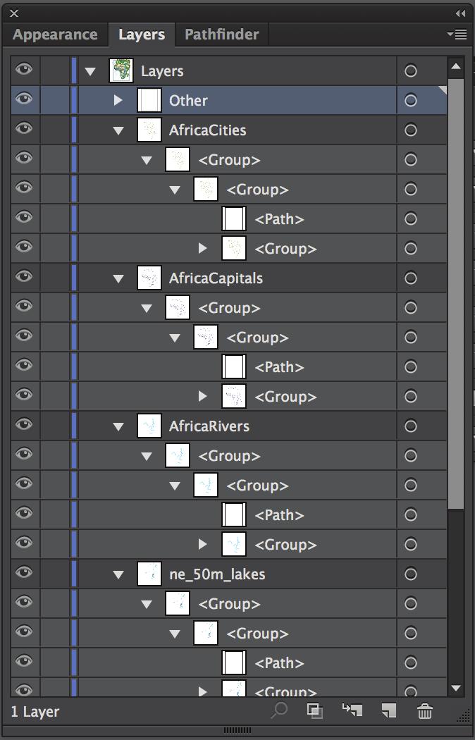 Step 3: Ungroup everything. Going back to our Layers panel, expand all of your layers to inspect what s inside them.