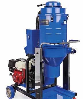 LAZERVAC VACUUM SYSTEMS LAZERVAC VACUUMS 230, 330, AND 550 When used in conjunction with the GrindLazer family of products, Graco s LazerVac Systems reduce airborne silica dust and help meet OSHA s