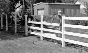 assembled fence