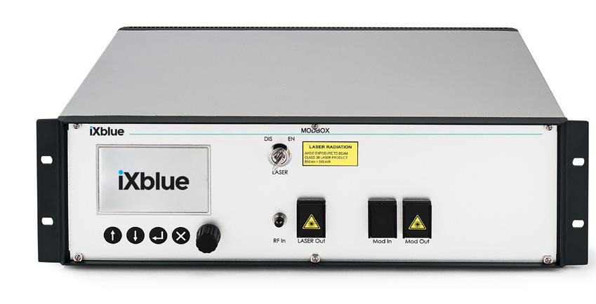 The generates a 30 ps optical pulse, the optical pulse train repetition rate is externally triggered to the GHz.