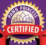 Facebook.com/Pawn.Princess Pawn Princess Appearance - After the Event Up to 300% of Increased sales* ($19,049.20 vs. $4,471.10) in a mature store. Up to 100% in Increased loans ($8,000 vs $3,000).