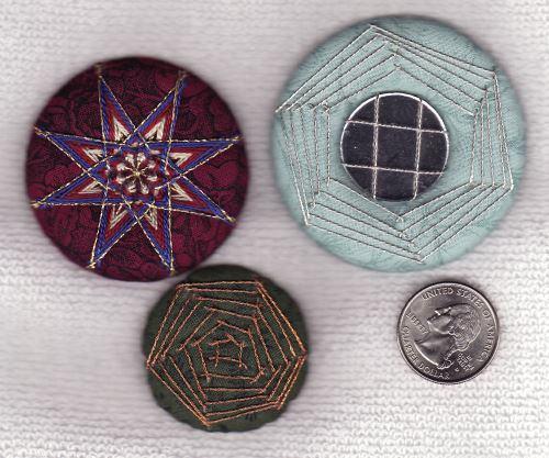 Saturday Workshops: Temari Buttons 9:00 a.m.-12:00 - Phyllis Maurer Material cost $5.00, Thread cost $5.00 It s time to raid your stash for those bits and pieces of leftover threads and metallics.