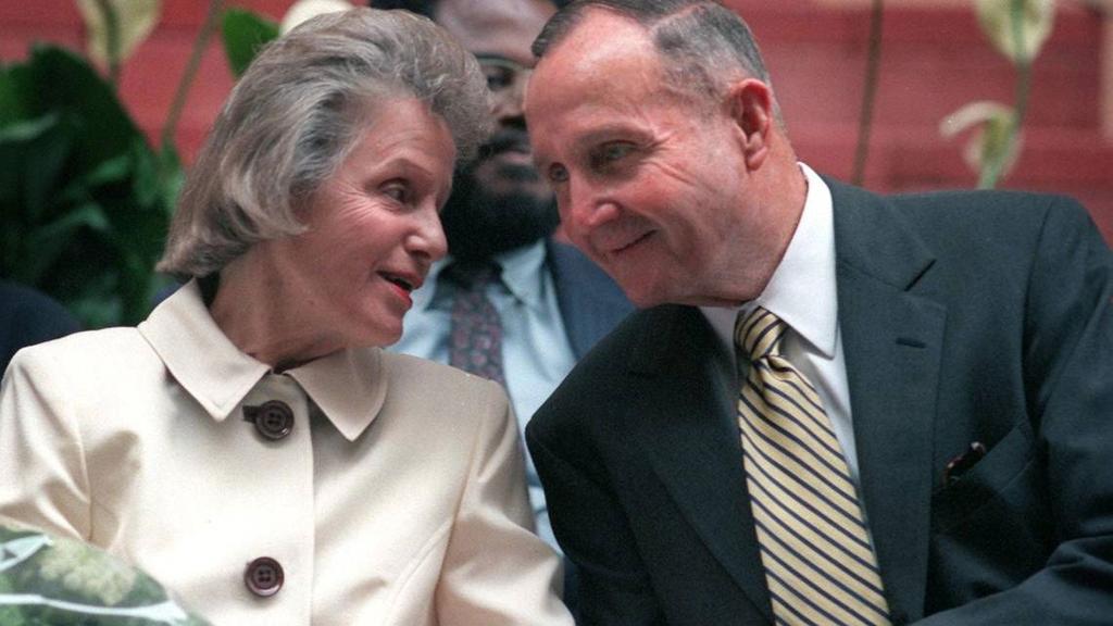 Civic leader and philanthropist Betty Chapman, widow of Miami media giant, dies at 98 BY HOWARD COHEN FEBRUARY 20, 2019 11:22 AM, UPDATED 1 HOUR 2 MINUTES AGO In this March 11, 1997, file photo,