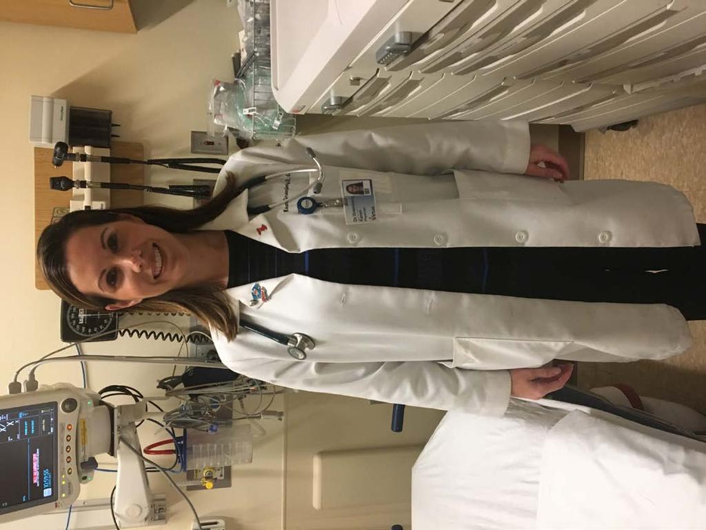 Former Student-Athlete Spotlight: KAREN GREENBERG I AM A TAR HEEL... A case of abdominal pain, a couple of chest pains and a brain bleed came through Dr.