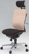 Covering color: leather (LE) back, seat and head support