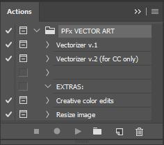 1. THE BASICS 1.1. About the effects The PanosFX VECTOR ART is a set of amazing Photoshop actions that bring together two worlds: painting effects and vector graphics!