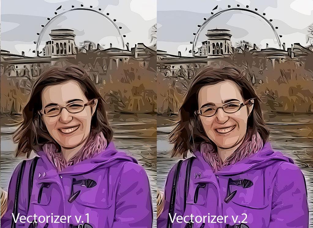 3. THE ACTIONS IN DETAIL 3.1. The Vectorizer actions The two Vectorizer actions are the core actions of the set. What s the difference between the two Vectorizer actions?