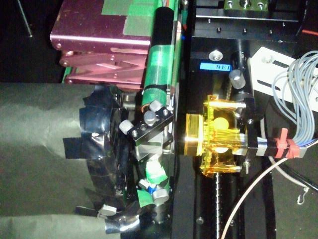 Laser measurement setup Single photon irradiation to each channel one by one.