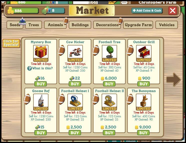 Virtual Goods Objects or abilities purchased