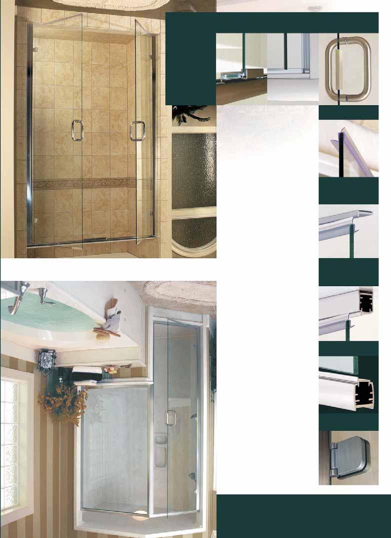 Frameless Swing HYALINE SERIES - 1/4 Hyaline Series with 135 0 Step-Up Panel Finish Clear Glass Hyaline Series Double Finish Clear Glass Installation by GFX Contracting Fully frameless swing door