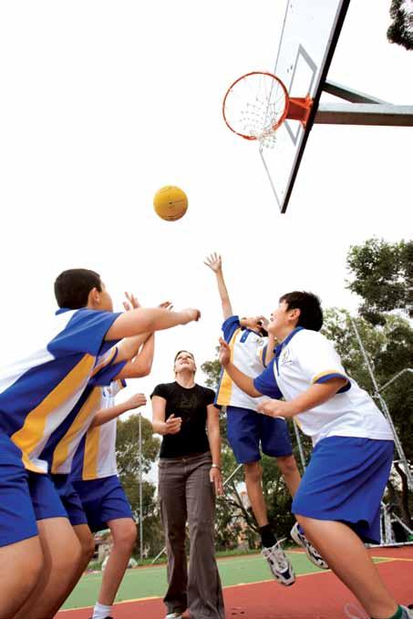 Outdoor sport action Don t make students play an actual game have the ball thrown up repeatedly in the same spot Shoot up from below KEY MESSAGES We promote a healthy lifestyle Our school has a sport