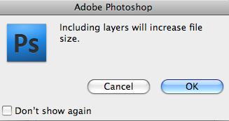 in the New dialog box s bottom right-hand corner Saving an image: Always save as you go!
